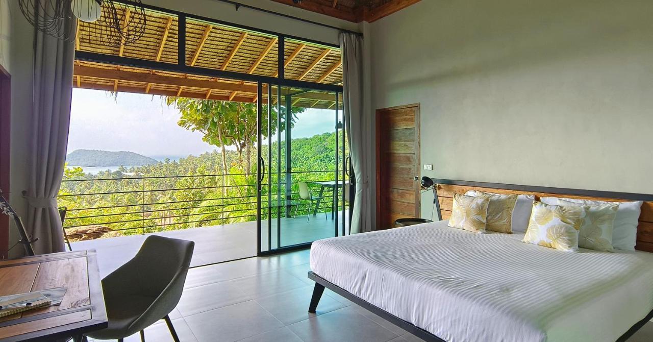 Wao Villa - Infinity Pool - Seaview - Garden Thong Sala Bagian luar foto