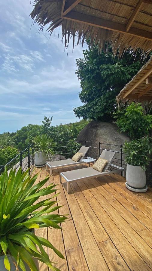 Wao Villa - Infinity Pool - Seaview - Garden Thong Sala Bagian luar foto