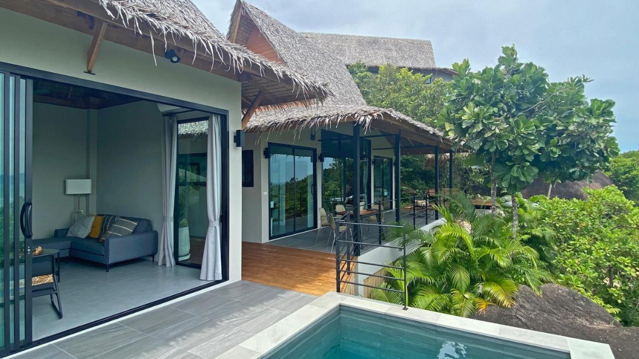Wao Villa - Infinity Pool - Seaview - Garden Thong Sala Bagian luar foto