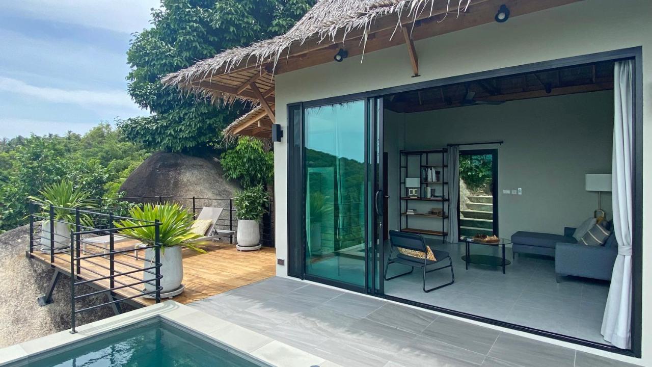Wao Villa - Infinity Pool - Seaview - Garden Thong Sala Bagian luar foto